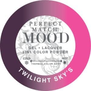 LECHAT Dare To Wear Mood Polish, Twilight Skies