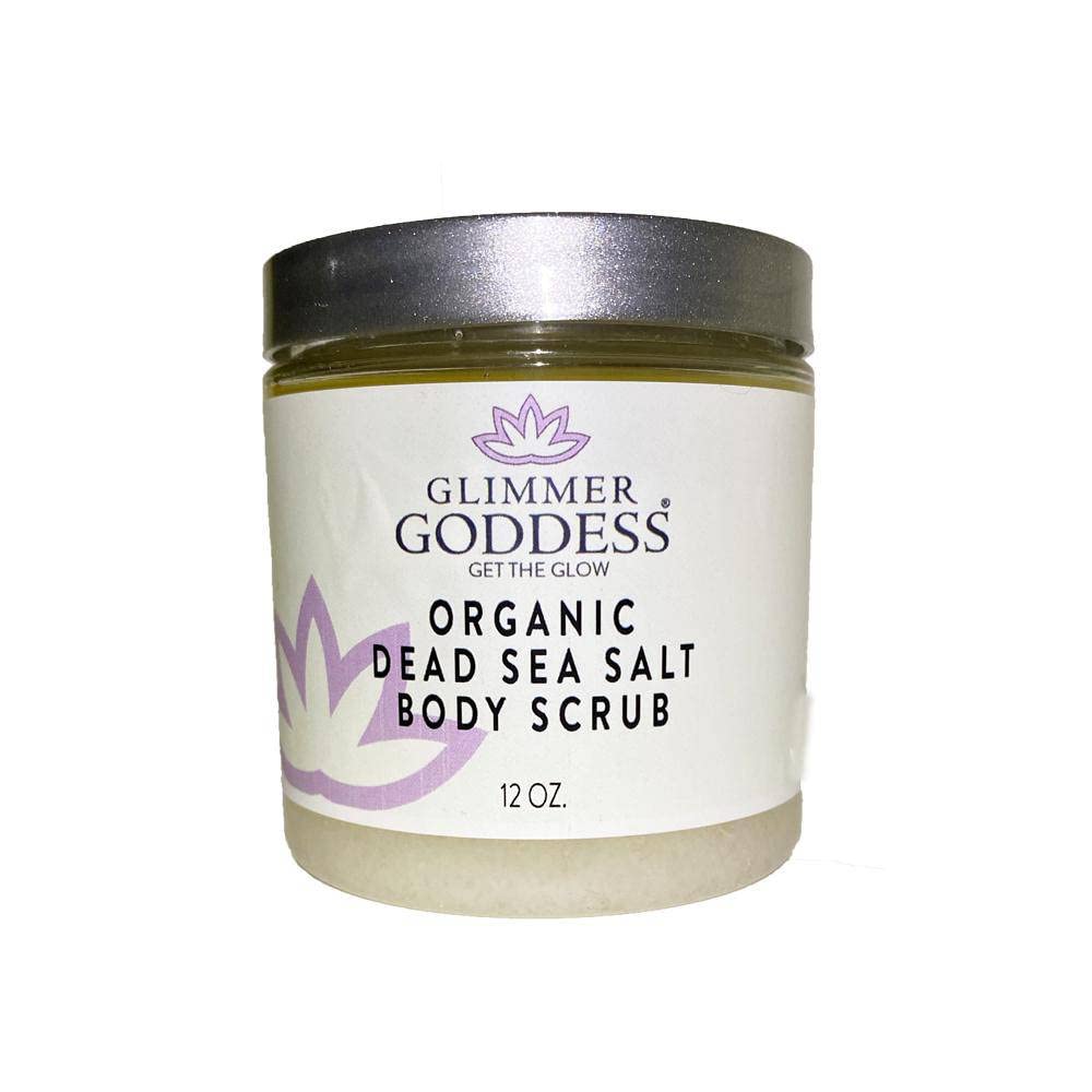 Glimmer Goddess Organic Whipped Sugar Fondant Exfoliating Body Scrub - Lavender Lemon