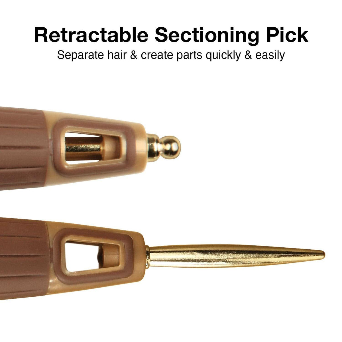 Olivia Garden NanoThermic Ceramic + Ion 9 Row Styling Brush NT-S9R