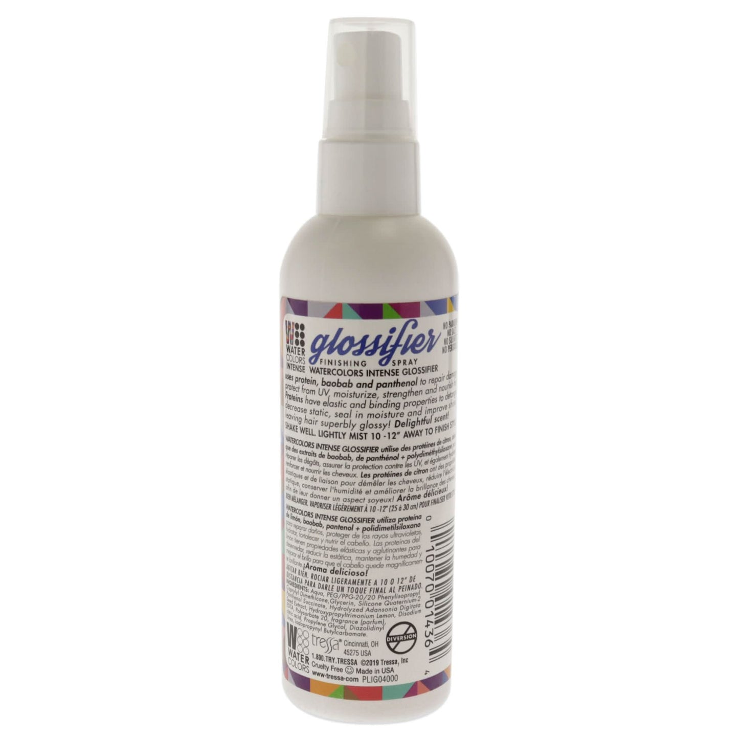 Watercolors by Tressa Hair Glossifier Finishing Spray 4 oz