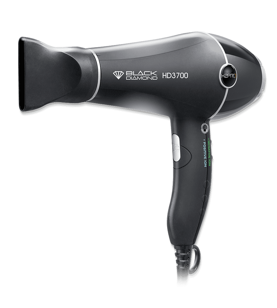 H2PRO Black Diamond Featherweight Hair Dryer HA3700