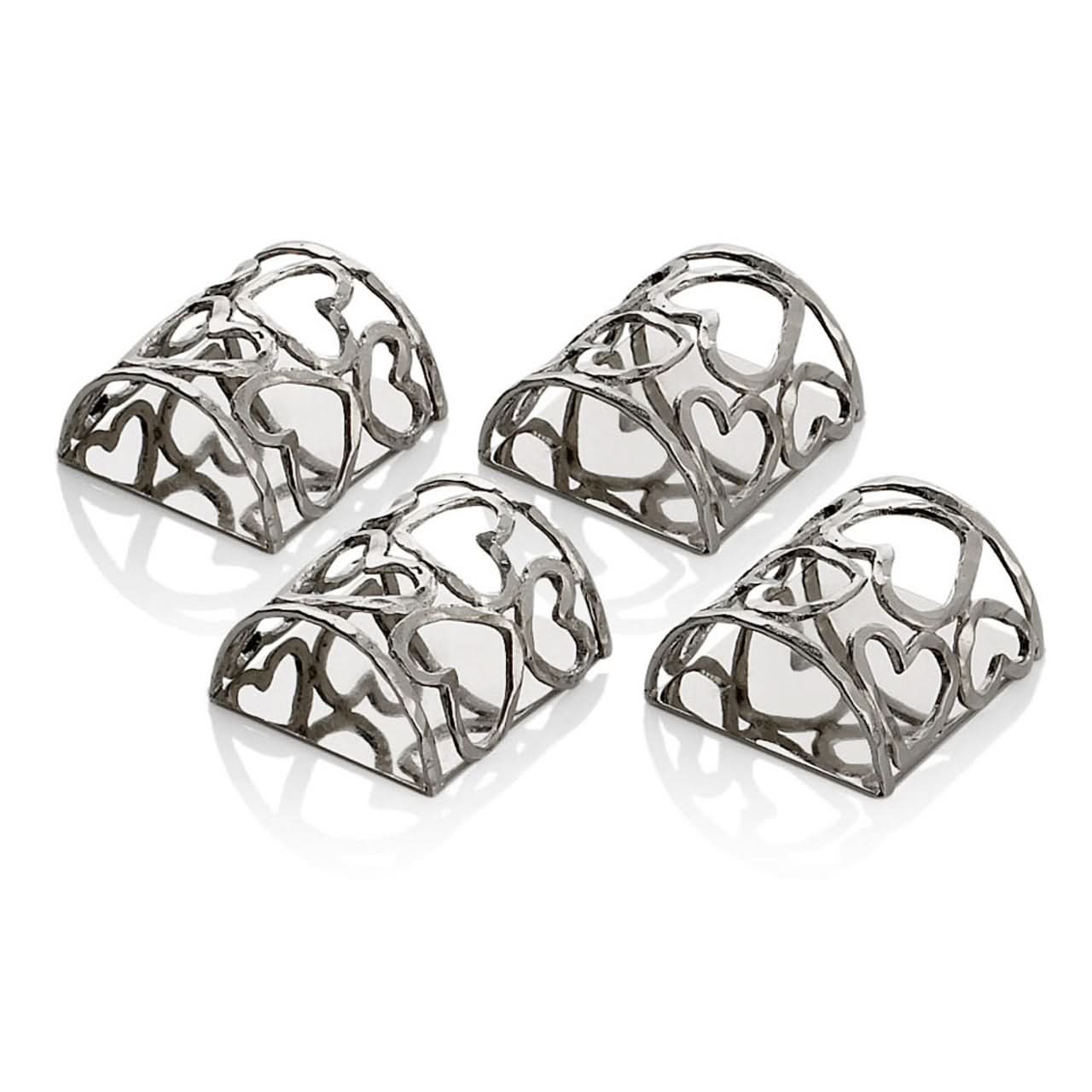 Michael Aram Heart Napkin Rings - Set of 4