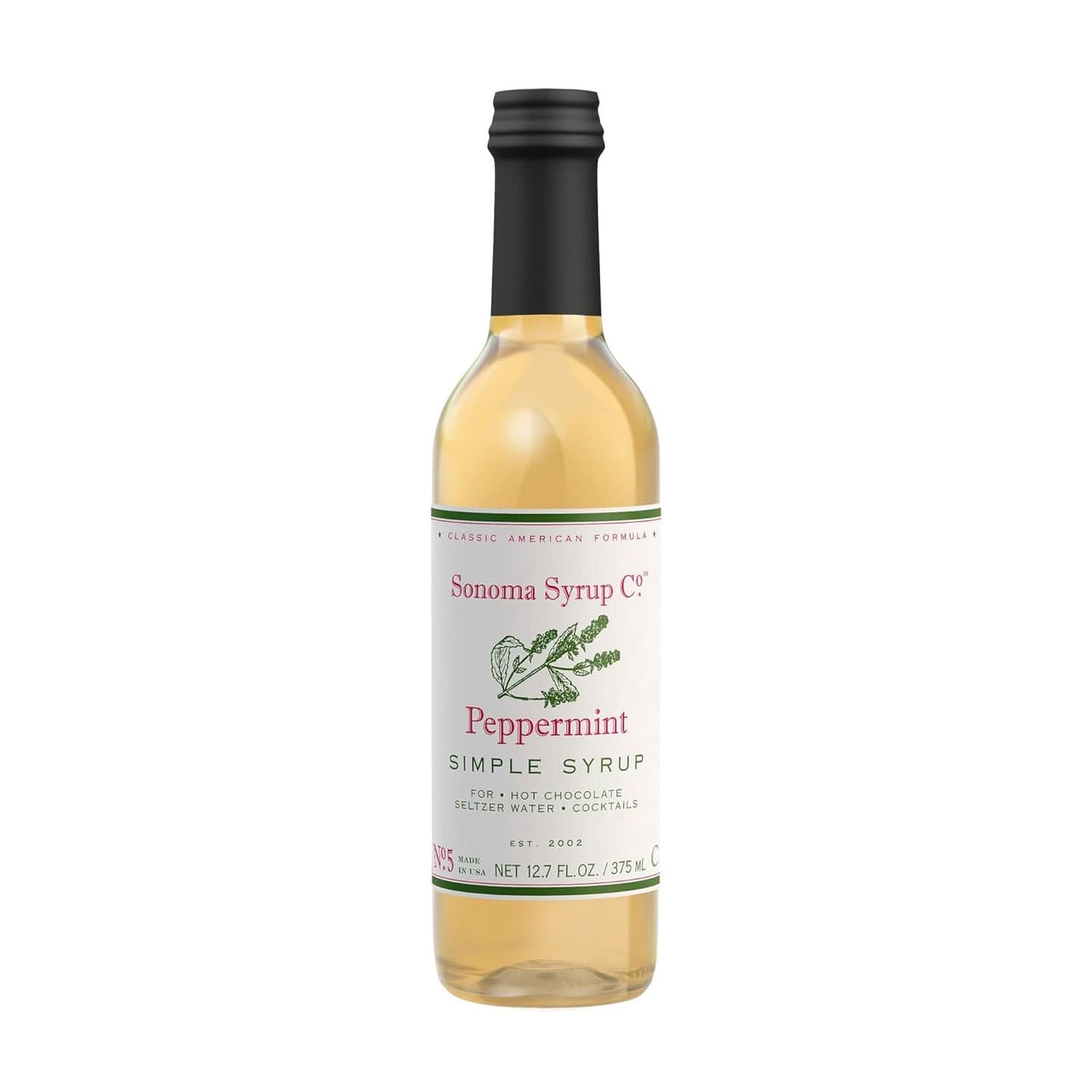 Sonoma Syrup No. 5 Peppermint Simple Syrup 12.7 oz