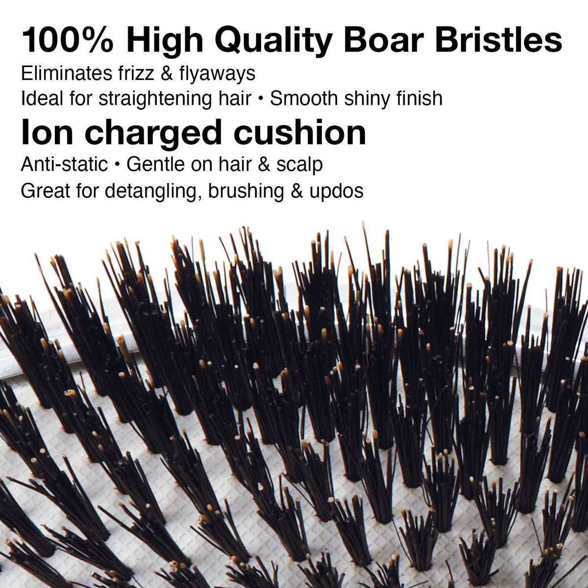 Olivia Garden Ceramic + Ion Supreme & Styler Hair Brush - CISP-BR