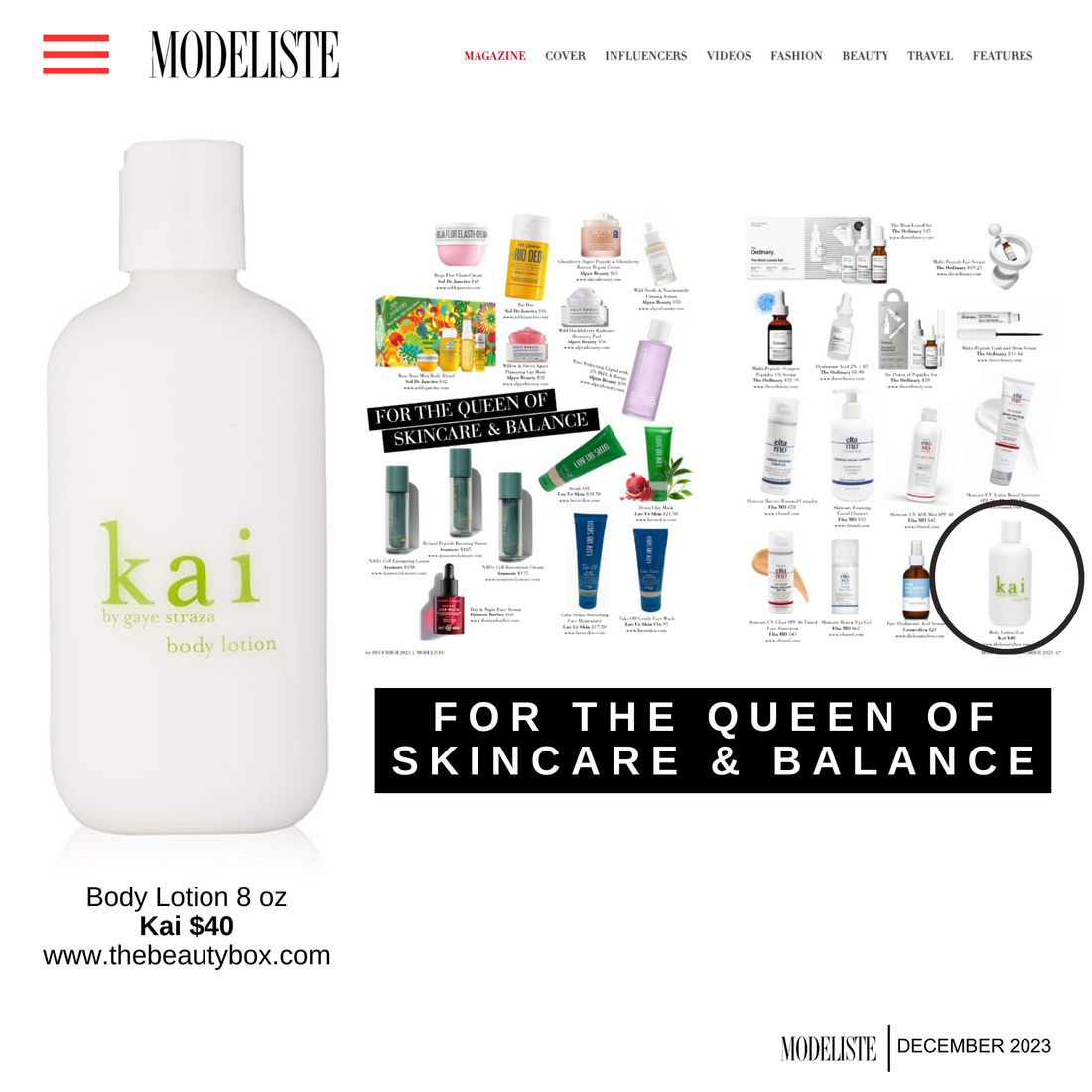 Modeliste Magazine