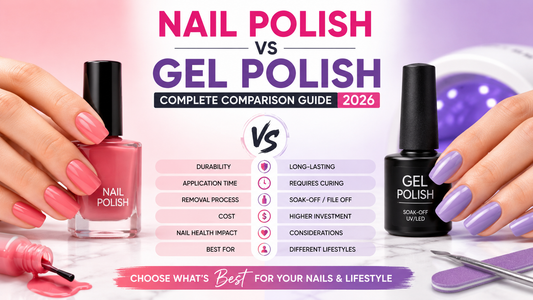 Nail polish vs gel polish differences