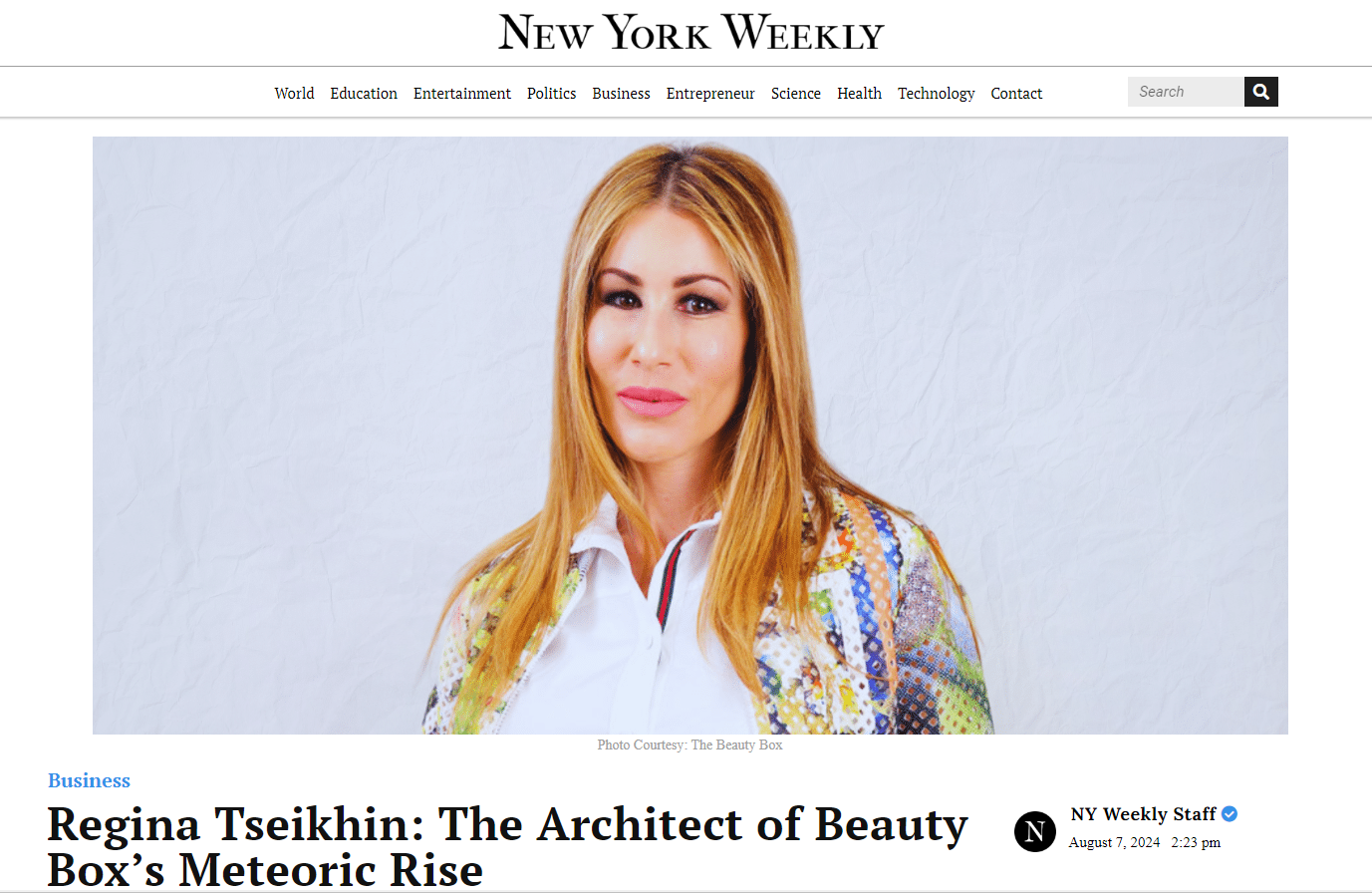 Regina Tseikhin: The Architect of Beauty Box’s Meteoric Rise