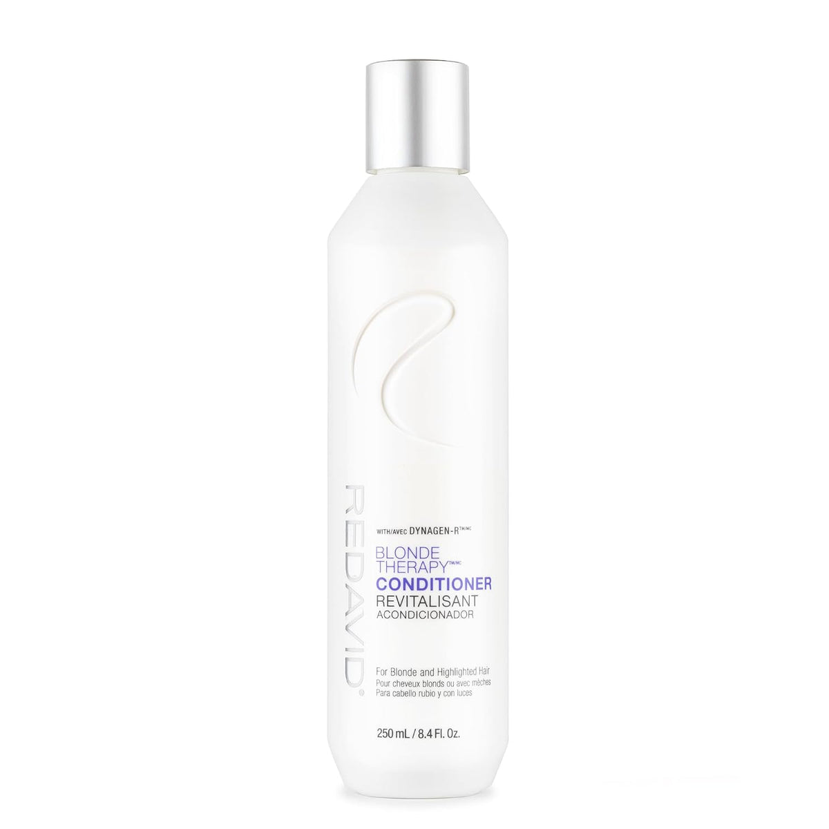 Redavid Blonde Therapy Daily Conditioner for Blonde and Highlighted Hair with Cymbidium Orchid and Shea Butter - Toning, Clinical Repair, and Amplified Shine (250ml)