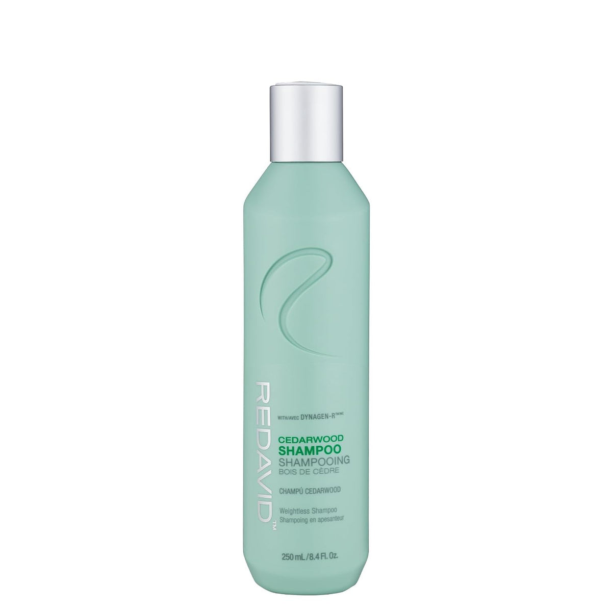 Redavid Cedarwood Weightless Light Conditioner - with Hemp Seed Oil and Orchid Oil, for Fine Hair and Men's Hair - Clinically Strengthens, Cleanses Hair and Scalp - Color Safe Formula (250ml)