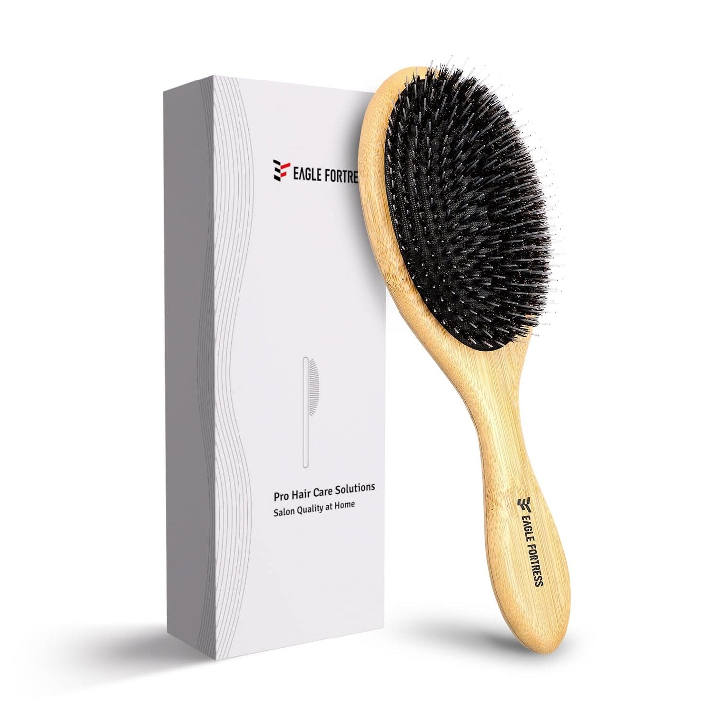 Eagle Fortress Bamboo Detangler Hair Brush