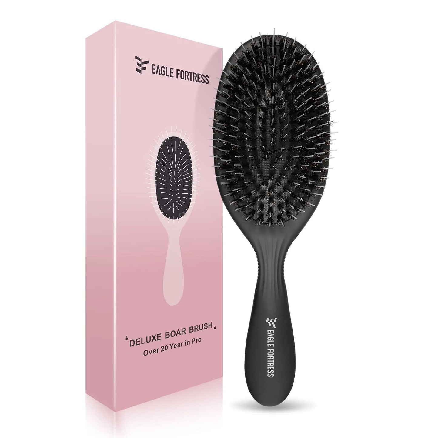 Eagle Fortress Deluxe Boar Bristle Hair Brush