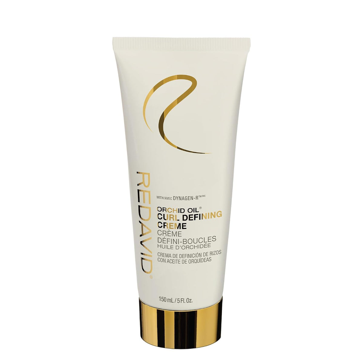 REDAVID Orchid Oil Curl Defining Creme with Coconut Oil and Meadowfoam Flower for Curly Hair - Ultra Nourishing Texture Enhancer - Clinically Strengthens, Adds Protein & Hydrates Hair.
