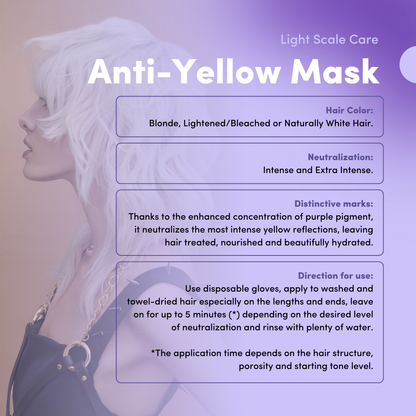 LISAP - Light Scale Care Anti-Yellow Mask 16.9 fl oz