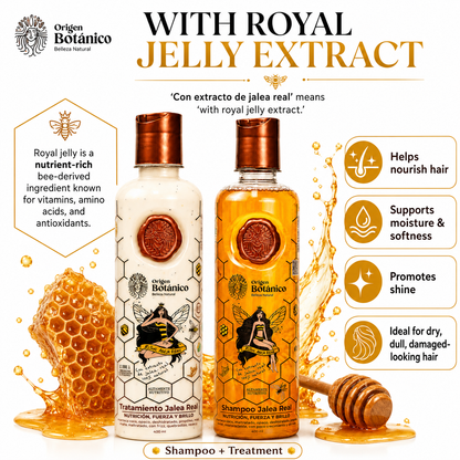 Ritual Botanico Royal Jelly Hair Kit (Nourishing Shampoo + 3-in-1 Treatment)
