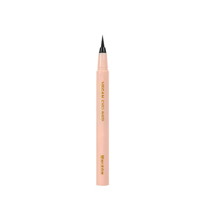 MIZON Liquid Vegan Eyeliner Long lasting Waterproof Smudge Proof sharp Tip Quick Dry Easy Cleansing Korean Make Up (0.02 Fl Oz)