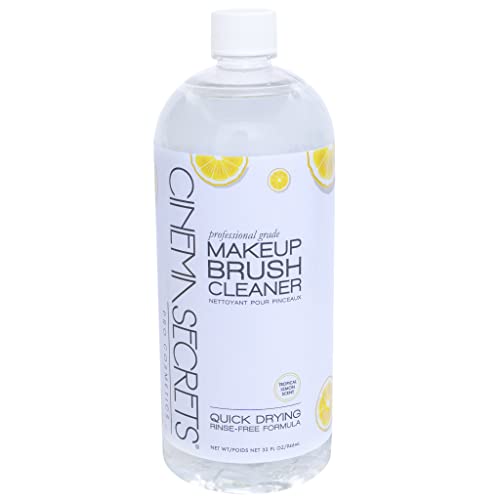 Cinema Secrets Professional Makeup Brush Cleaner, Lemon 32 oz