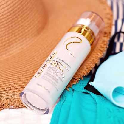 REDAVID Orchid Oil Dual Therapy Ultra Nourishing Repair - Luxury Hair Treatment made from Cymbidium Orchids for Damaged, Curly Hair - Clinically Strengthens, Adds Protein & Hydrates Hair