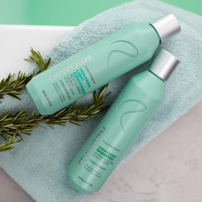 Redavid Cedarwood Weightless Light Conditioner - with Hemp Seed Oil and Orchid Oil, for Fine Hair and Men's Hair - Clinically Strengthens, Cleanses Hair and Scalp - Color Safe Formula (250ml)