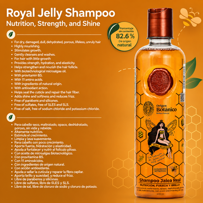Ritual Botanico Royal Jelly Hair Kit (Nourishing Shampoo + 3-in-1 Treatment)