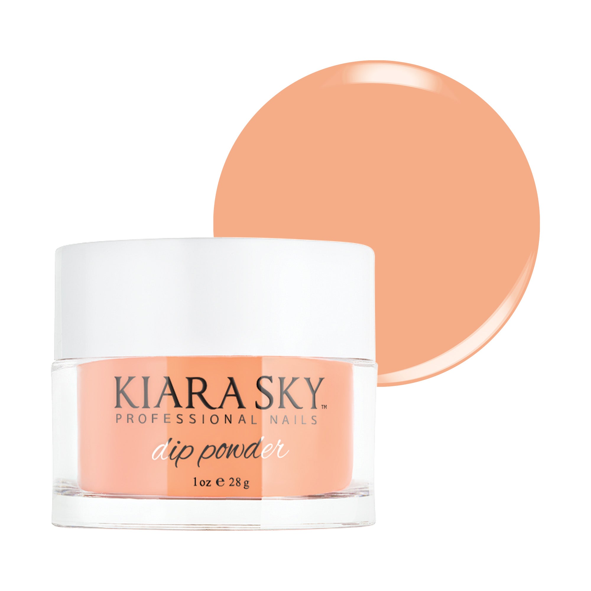 Kiara Sky Long Lasting Nail Dip Powder Nude Tones 1 oz