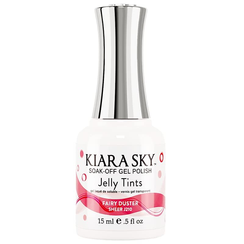 KIARA SKY Soak Off Gel Nail Polish JELLY TINTS, 0.5 fl oz