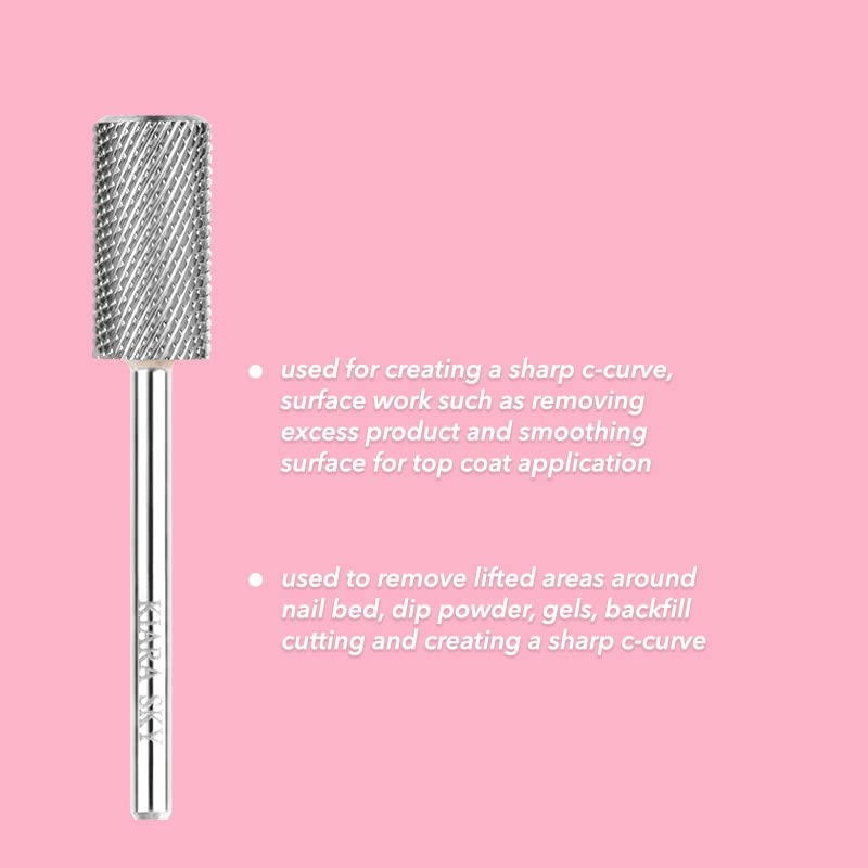 Kiara Sky Professional Nails Stainless Steel Universal Drill Bits for e-file Nail Drill