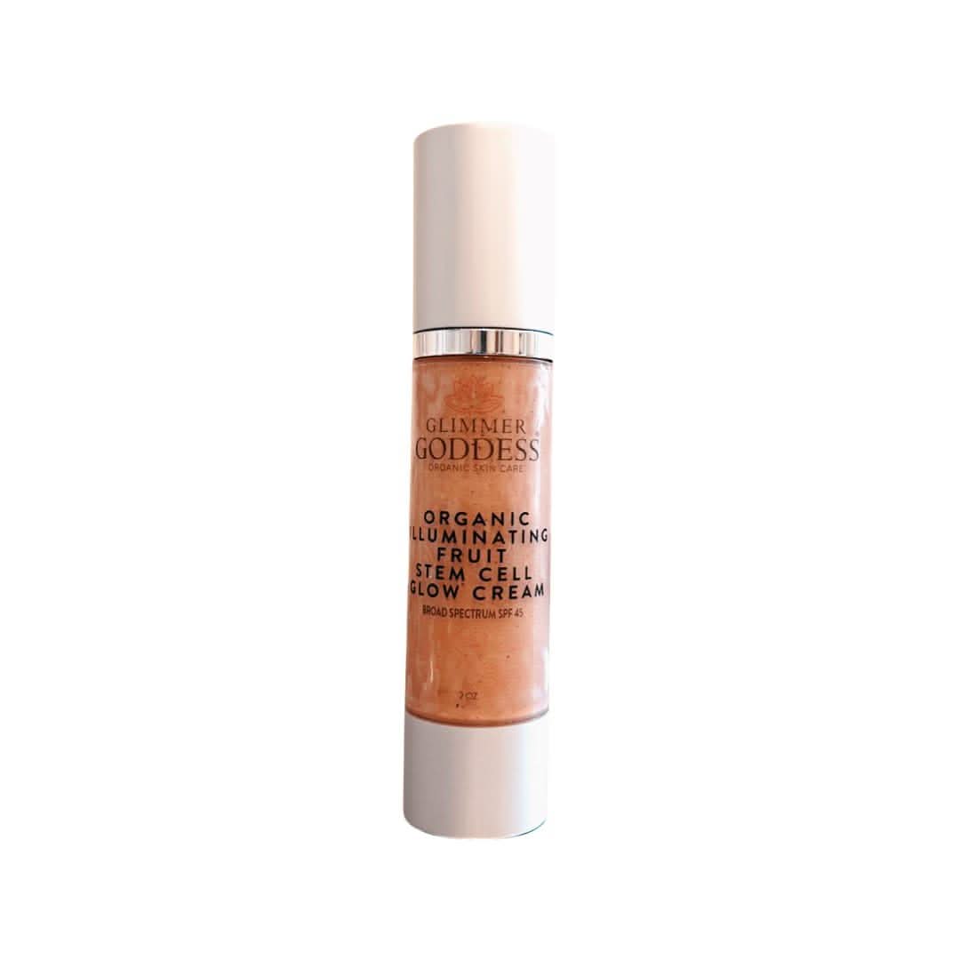 Glimmer Goddess Organic Illuminating Fruit Stem Cell Glow CC Cream SPF 45