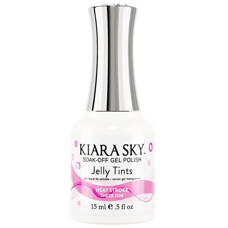 KIARA SKY Soak Off Gel Nail Polish JELLY TINTS, 0.5 fl oz