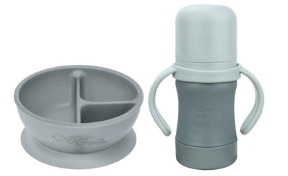 Green Sprouts - Learning Bowl & Straw Cup Bundle
