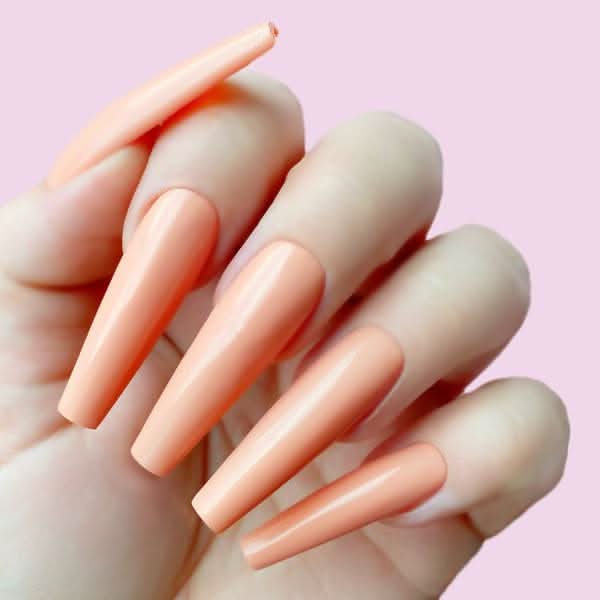 Kiara Sky All-In-One Acrylic Nail Powder 2 oz, Peach Bum