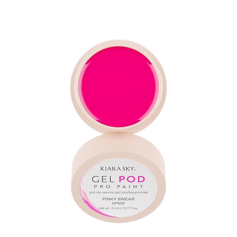 KIARA SKY Gel Paint Pod for Nail Art 0.17 fl oz - Pinky Swear