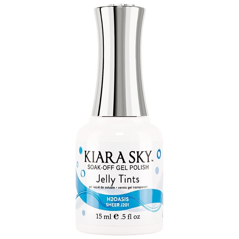 KIARA SKY Soak Off Gel Nail Polish JELLY TINTS, 0.5 fl oz