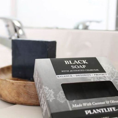 Plantlife Black 4.5 oz Bar Soap 3-Pack