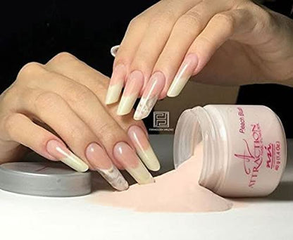 NSI Attraction Nail Acrylic Powder - Peach Blush Opaque