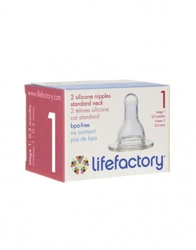 Lifefactory - Vented Silicone Nipples