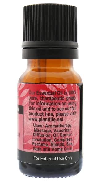 Plantlife Essential Oil Singles - Straight from The Plant 100% Pure Therapeutic Grade - No Additives or Fillers - 10 ml