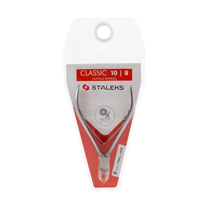 Staleks Classic Cuticle Nippers, Full Jaw 8mm (NC-10-8)