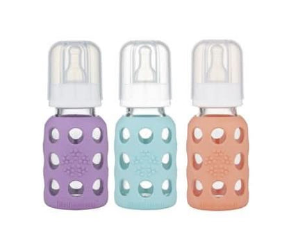 Lifefactory 4oz Glass Baby Bottle Sets