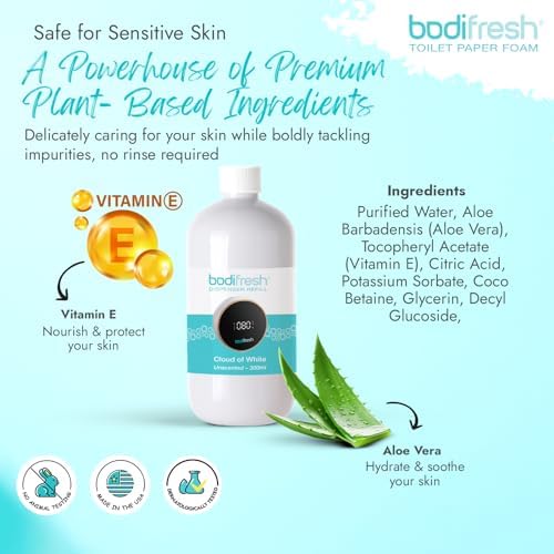 BODIFRESH - Toilet Paper Foam Dispenser Starter Kit