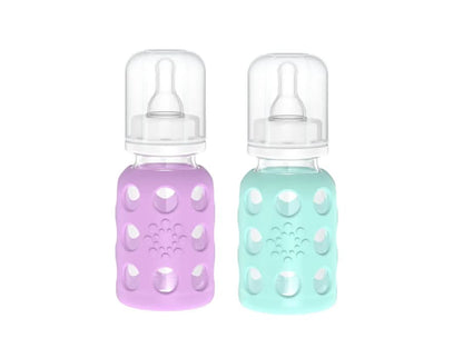 Lifefactory 4oz Glass Baby Bottle Sets