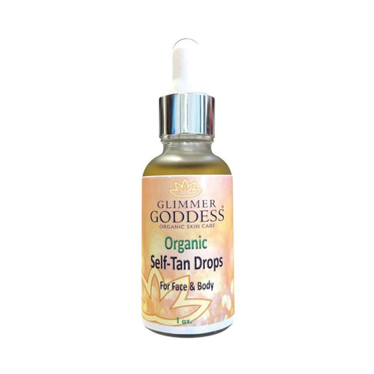 Glimmer Goddess Organic Self Tanning Drops 1 oz