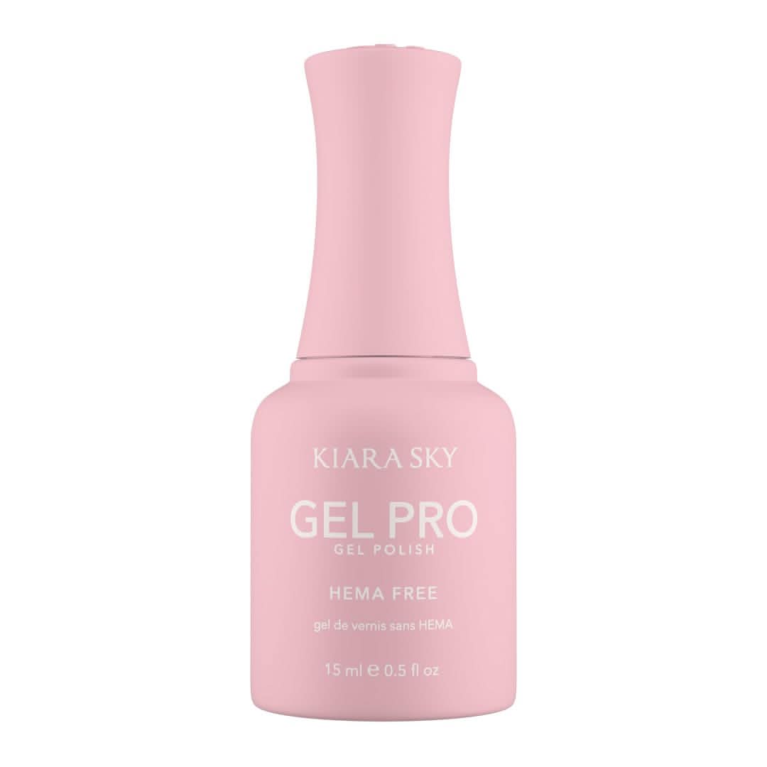 KIARA SKY Pro Hema-Free Gel Nail Polish, Berry Milky, 0.5 Fl oz