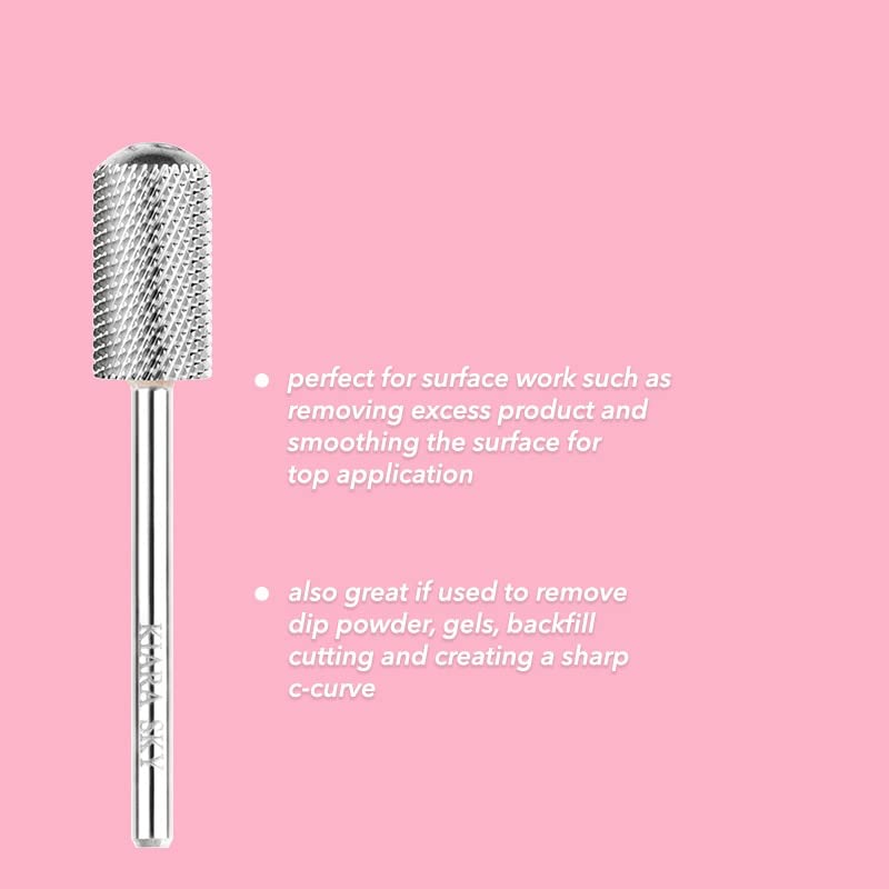 Kiara Sky Professional Nails Stainless Steel Universal Drill Bits for e-file Nail Drill