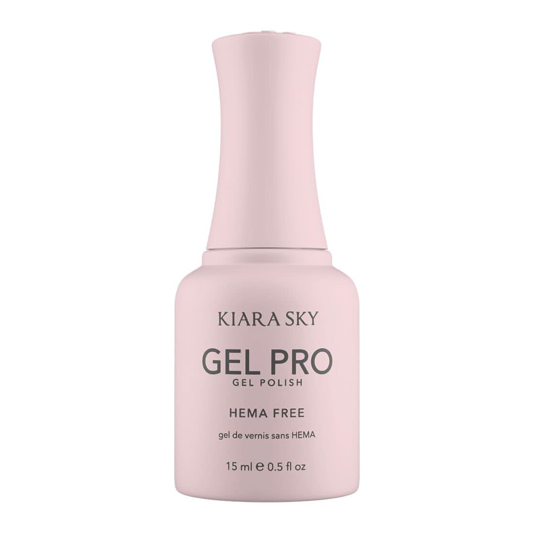 KIARA SKY Pro Hema-Free Gel Nail Polish, Milky Rose, 0.5 Fl oz