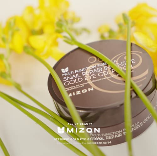 MIZON Under Eye Collagen Patches Eye Masks with 24K Gold and Snail