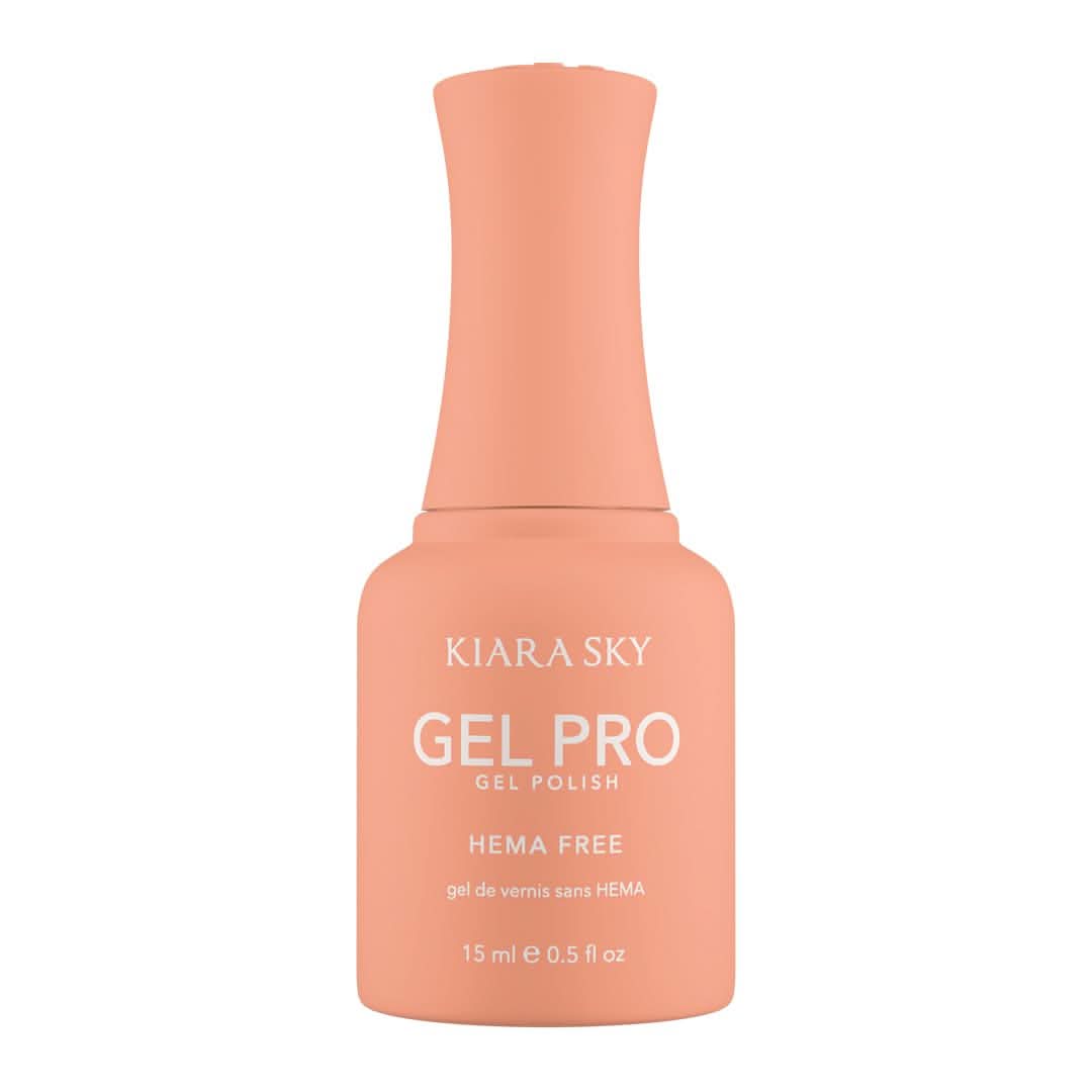 KIARA SKY Pro Hema-Free Gel Nail Polish, Sweet Tangerine, 0.5 Fl oz