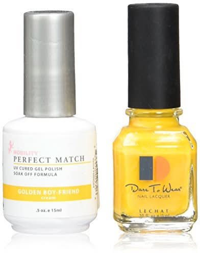 LeChat Perfect Match Led UV Gel Polish Kit - Golden Boyfriend