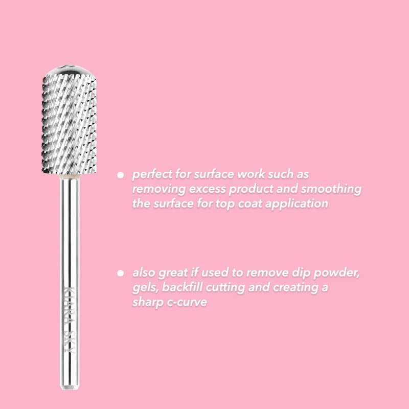 Kiara Sky Professional Nails Stainless Steel Universal Drill Bits for e-file Nail Drill