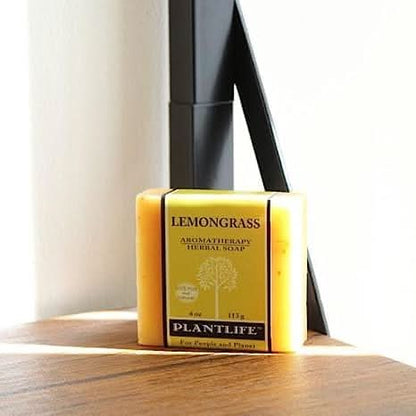 Plantlife Lemongrass Bar Soap - 4oz Bar 6-Pack