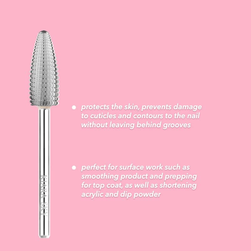 Kiara Sky Professional Nails Stainless Steel Universal Drill Bits for e-file Nail Drill